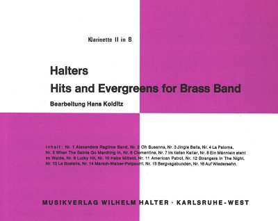 Halters Hits and Evergreens 1, Blaso/Bigb (Klar2B)