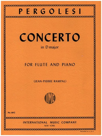 G.B. Pergolesi: Concerto Re (Rampal), Fl