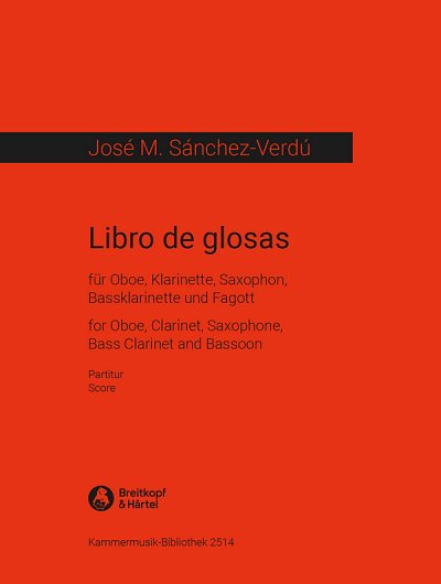 J.M. Sánchez-Verdú: Libro de glosas