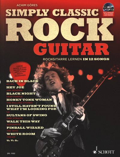 A. Goeres: Simply Classic Rock Guitar, Git (TABCd)