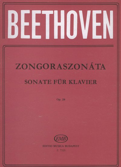 L. v. Beethoven: Klaviersonate D-Dur op. 28 