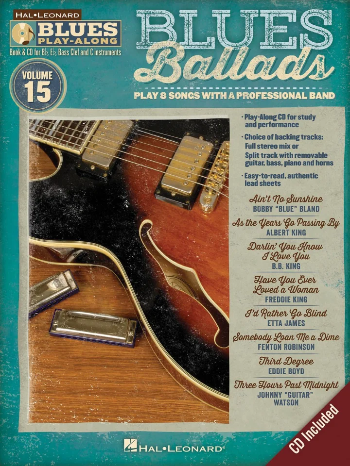 Blues Play-Along Vol. 15: Blues Ballads, MelCBEsCt (+CD) (0)