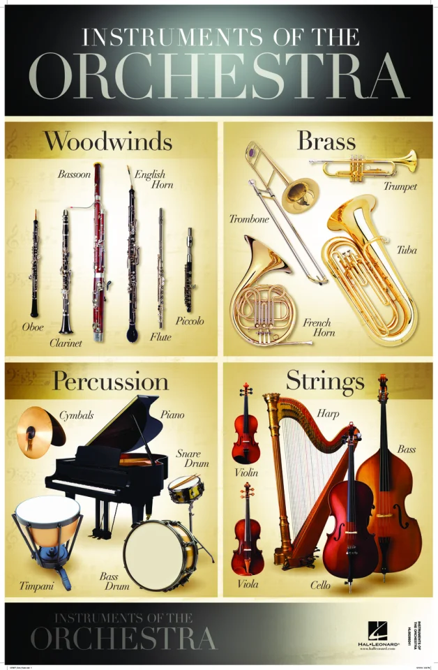 Instruments of the Orchestra, Sinfo (Poster) (0)