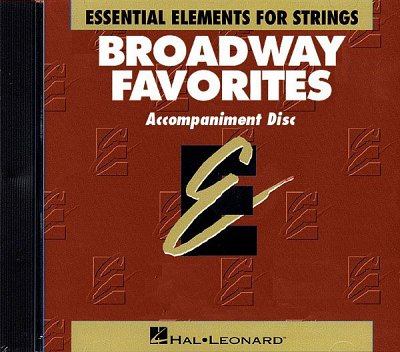 Essential Elements Broadway Favorites for Strings, Stro (CD)