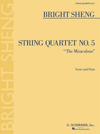 String Quartet No. 5 The Miraculous, 2VlVaVc (Pa+St)