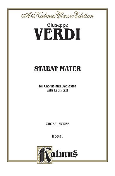 G. Verdi: Stabat Mater, GchKlav (Bu)