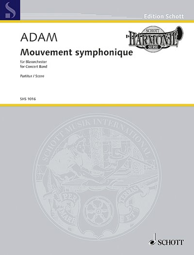 A. Stephan: Mouvement symphonique , Blaso (Part.)