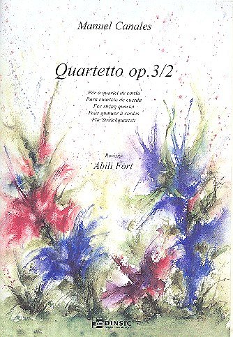 M. Canales: Quartett op. 3/2, 2VlVaVc (Pa+St)