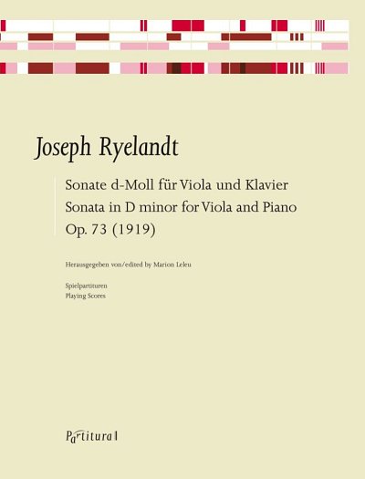 J. Ryelandt: Sonate d-Moll op. 73, VaKlv (2Sppa)