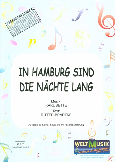 Bette Karl: In Hamburg Sind Die Naechte Lang