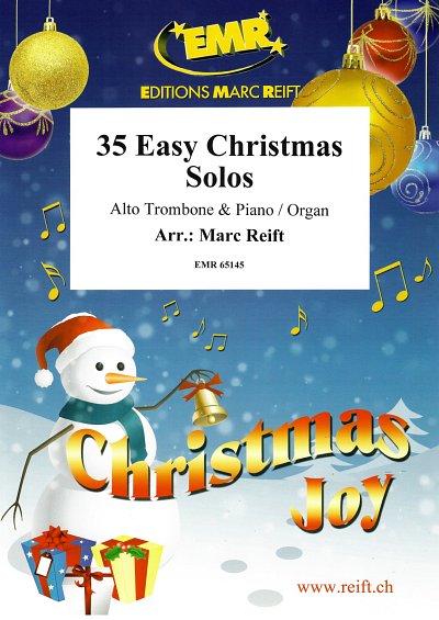 M. Reift: 35 Easy Christmas Solos, AltposKlav/O