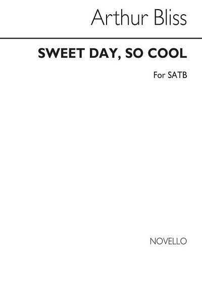 A. Bliss: Sweet Day So Cool, GchKlav (Chpa)