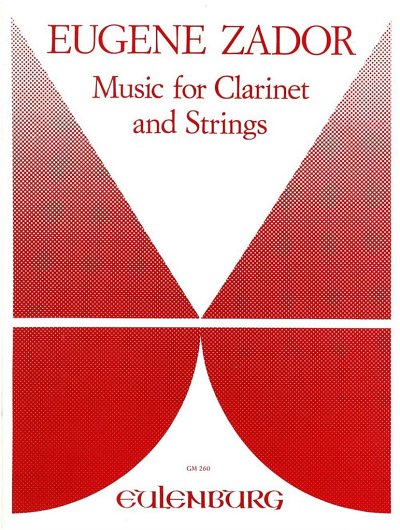 E. Zádor: Music for Clarinet and Strings