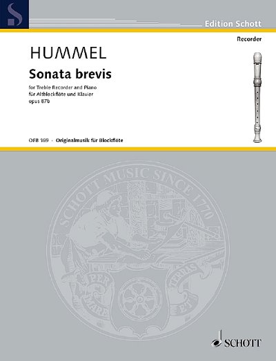 DL: B. Hummel: Sonata brevis, AblfKlav