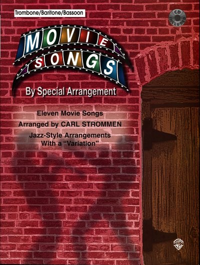 C. Strommen: Movie Songs by Special Arrang, Pos/Brh/Fg (+CD)