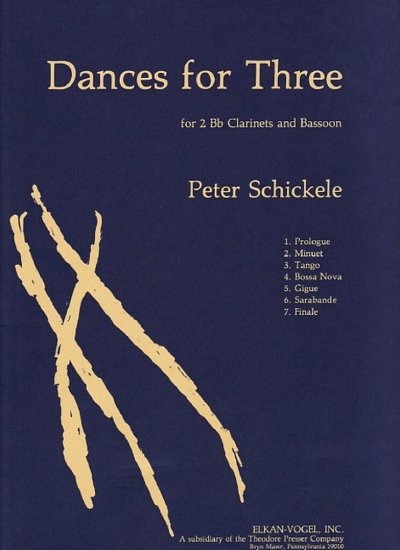 S. Peter: Dances for Three, 2KlarFag (Pa+St)