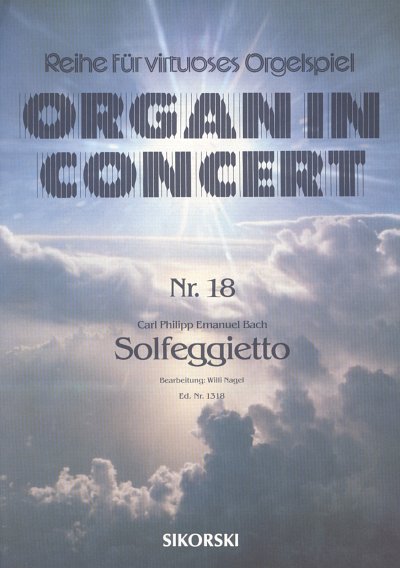 C.P.E. Bach: Solfeggietto für elektronische Orgel
