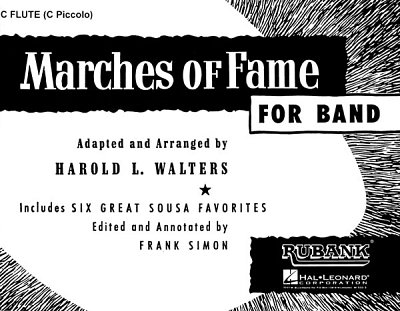 Marches of Fame for Band (Fl)