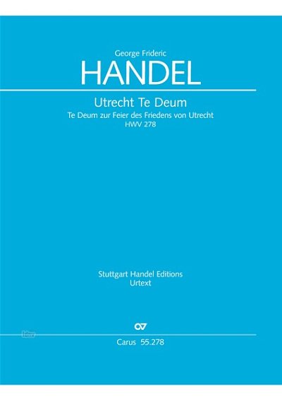 DL: G.F. Händel: Utrechter Te Deum HWV 278 (Part.)