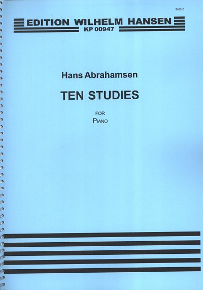 H. Abrahamsen: Ten Studies For Piano, Klav