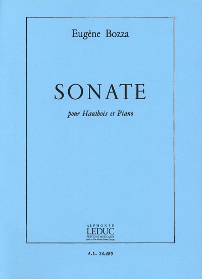 E. Bozza: Sonate, ObKlav (KlavpaSt)