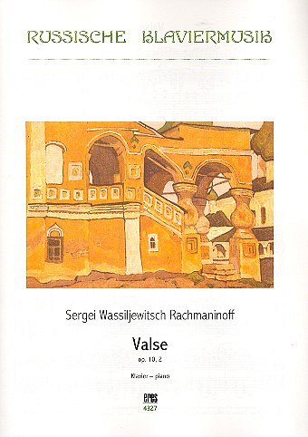S. Rachmaninow: Valse op. 3, 2, Klavier