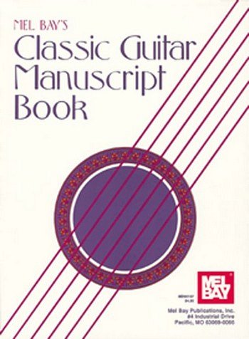 Classic Guitar Manuscript Book (Bu)