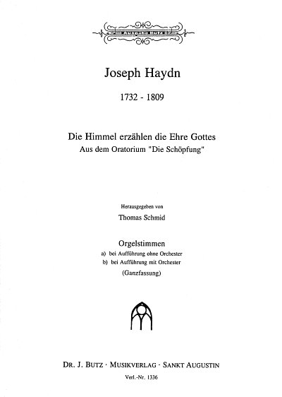 J. Haydn: Die Himmel erzaehlen die Ehre Gottes, GchOrchOrg