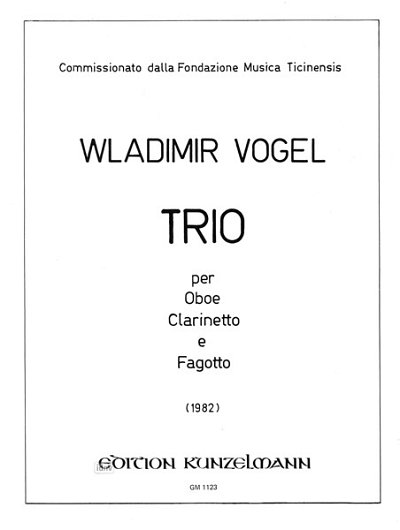 W. Vogel: Trio für Oboe, Klarinette und Fagott