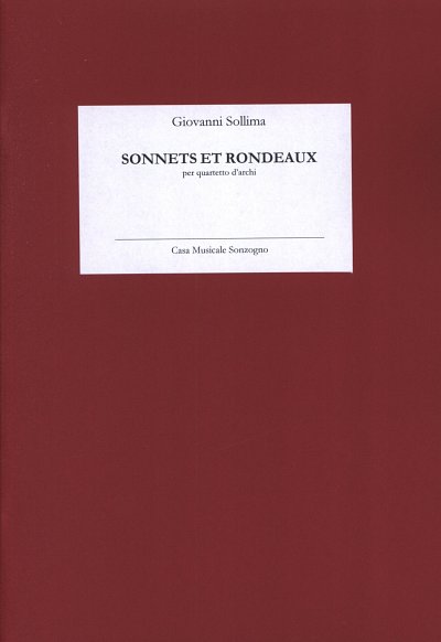G. Sollima: Sonnets et Rondeaux, 2VlVaVc (Stsatz)
