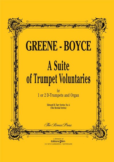 M. Greene atd.: A Suite of Trumpet Voluntaries in D