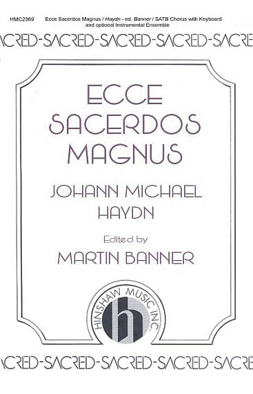 M. Haydn: Ecce Sacerdos Magnus