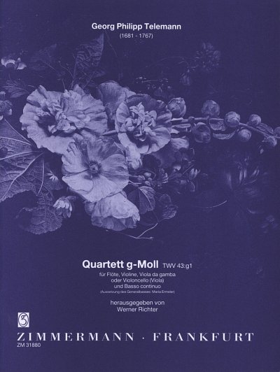G.P. Telemann: Quartett g-Moll TWV 43:g1