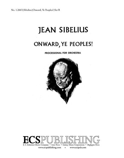 J. Sibelius: Onward, Ye Peoples!, Sinfo (Pa+St)