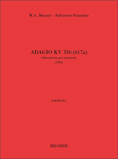 W.A. Mozart: Adagio KV 356 (617A)