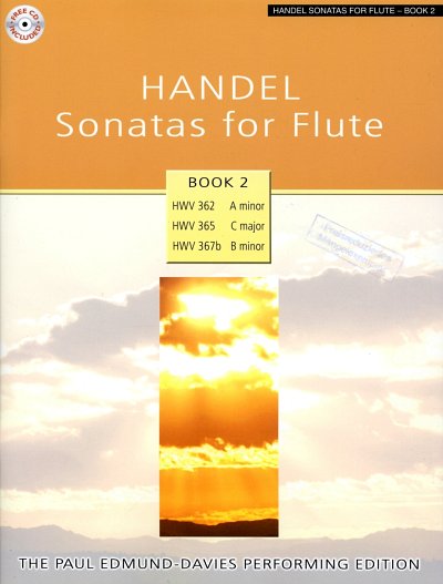 P. Edmund-Davies: Handel Sonatas for Flute - Book 2, Fl