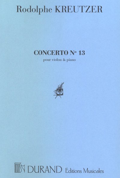Concerto N 13, VlKlav (KlavpaSt)