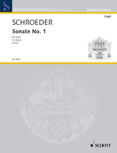 H. Schroeder: Sonate pour orgue n° 1