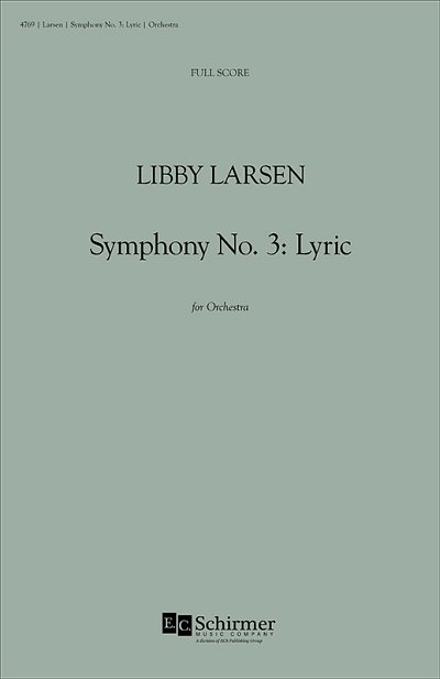 L. Larsen: Symphony No. 3: Lyric, Sinfo (Part.)