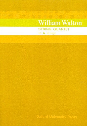 W. Walton: String Quartet in A minor, Stro (Part.)