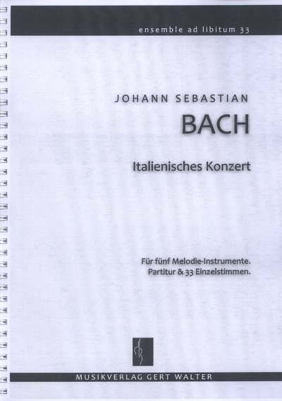 J.S. Bach: Italienisches Konzert F-Dur BWV 971