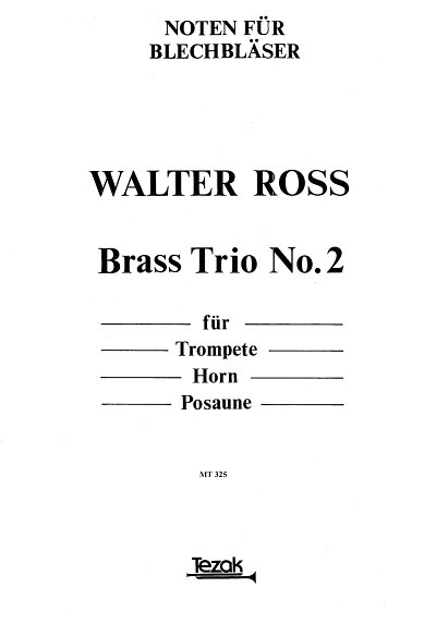 Ross Walter: Brass Trio 2