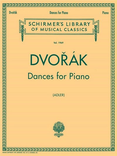 A. Dvořák: Dances for Piano