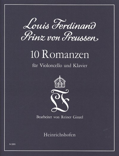 Ferdinand Louis Prin: 10 Romanzen, VcKlav (KlavpaSt)