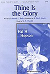 G.F. Händel: Thine is the Glory, Gch;Klav (Chpa)