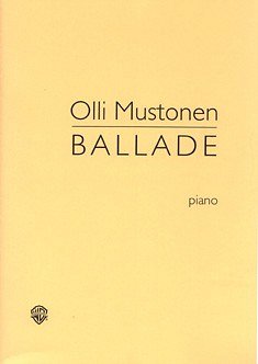 O. Mustonen: Ballade, Klav