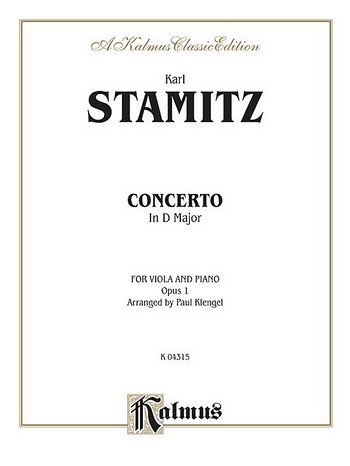 C. Stamitz: Concerto in D Major, Op. 1, Va