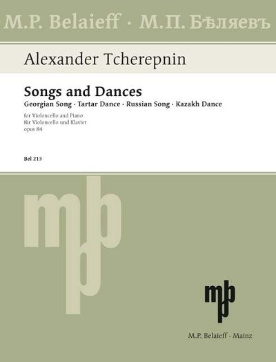 DL: A.N. Tscherepnin: Lieder und Tänze, VcKlav