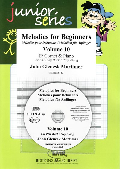 J.G. Mortimer: Melodies for Beginners Volume, KornKlav (+CD)