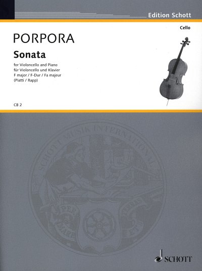 N.A. Porpora: Sonata F-Dur , VcKlav